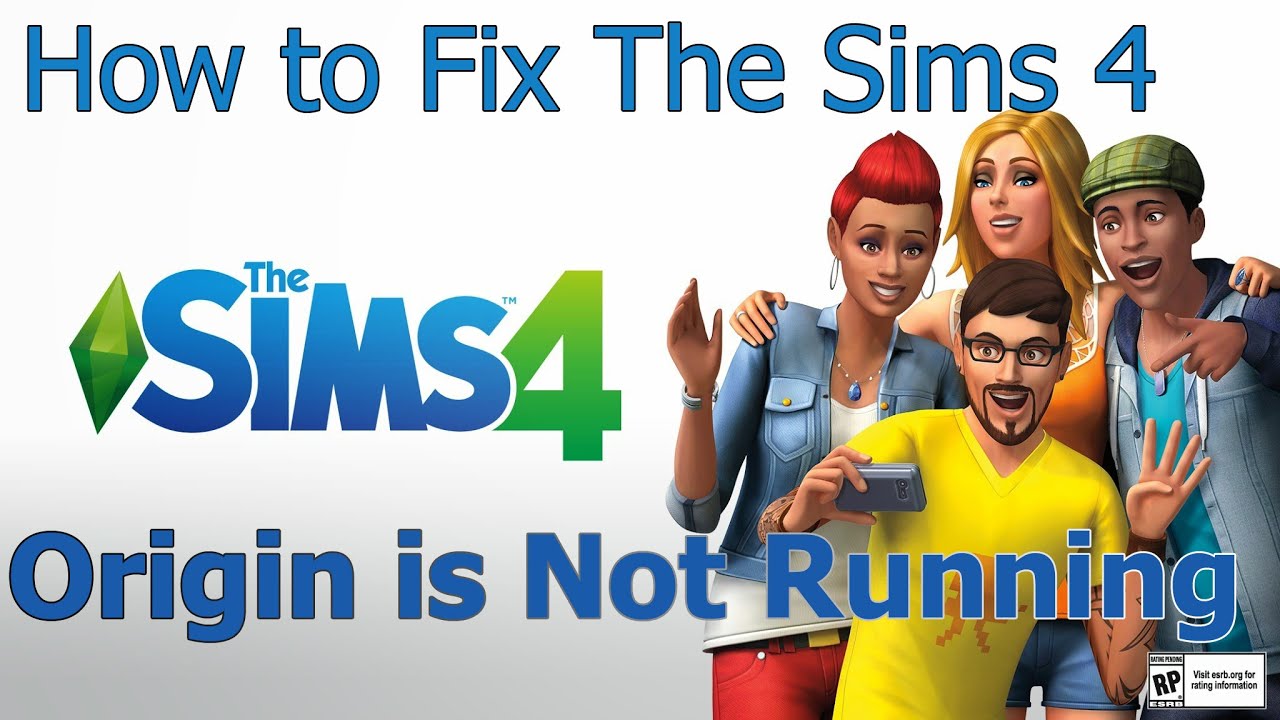 origin not running sims 4 fix